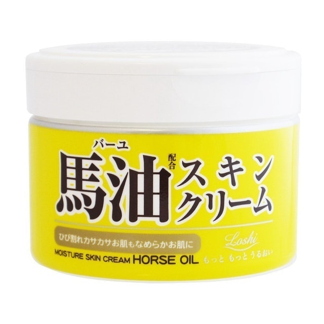Loshi มอยเจอร์ไรเซอร์ Moisture Skin Cream Horse Oil 1