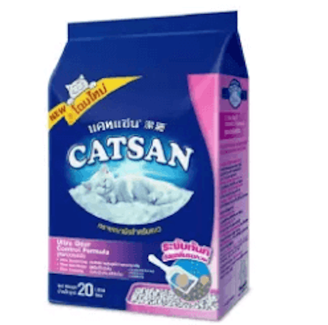 CATSAN®  ทรายแมว อัลตร้า สูตรควบคุมกลิ่น  1