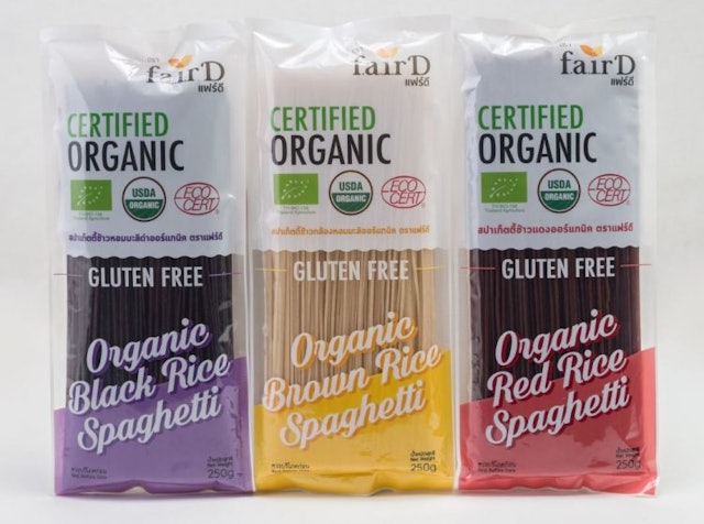 FairD  Gluten Free Organic 100% Thai Rice Spaghetti 250 g x 3 Pack 1