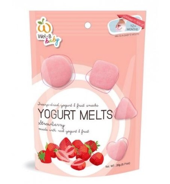 Wel-B baby FD Yogurt Strawberry 20 g.(Pack 6 pcs.) 1