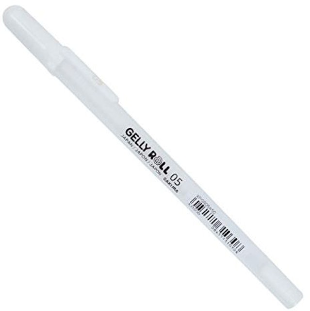 SAKURA ปากกาสีขาว Gelly Roll Moonlight 1
