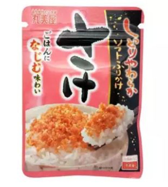 Marumiya ผงโรยข้าวญี่ปุ่น รสเนื้อปลาแซลมอน  1