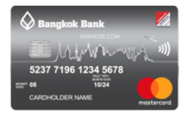 Bangkok Bank บัตรเครดิตกรุงเทพ - บัตรเครดิตแพลทินัม สวัสดี 1