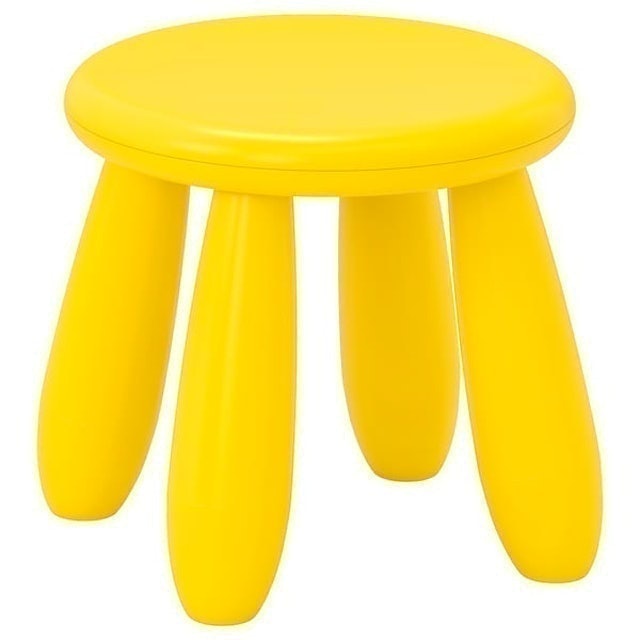 IKEA  เก้าอี้สตูลเด็ก รุ่น MAMMUT 1