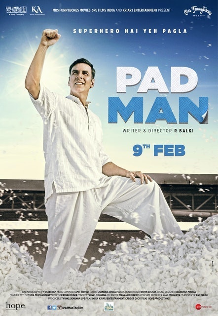 Sony Pictures Releasing หนังอินเดีย Pad Man 1