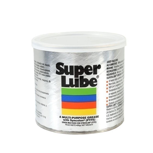 SUPER LUBE  จารบีขาว รุ่น Synthetic Grease Multi-purpose Canister 1