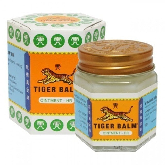 Tiger Balm ยาหม่อง ยาหม่องตราเสือ เอช อาร์ (สีขาว) 1