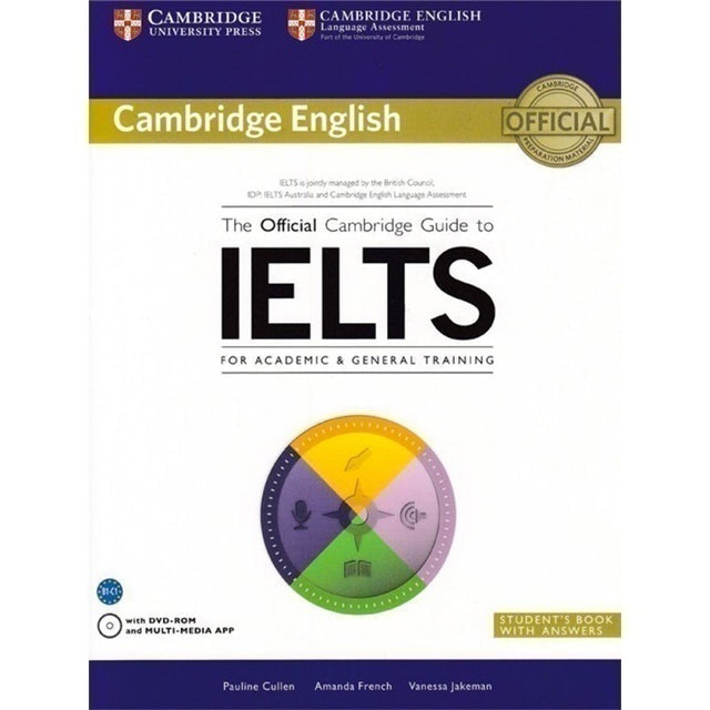 Pauline Cullen, Amanda French, and Vanessa Jakeman หนังสือเตรียมสอบ IELTS The Official Cambridge Guide to IELTS 1