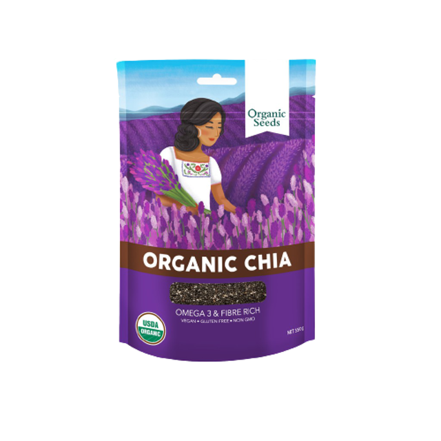 Organic Seeds Chia เมล็ดเจียออร์แกนิค 1
