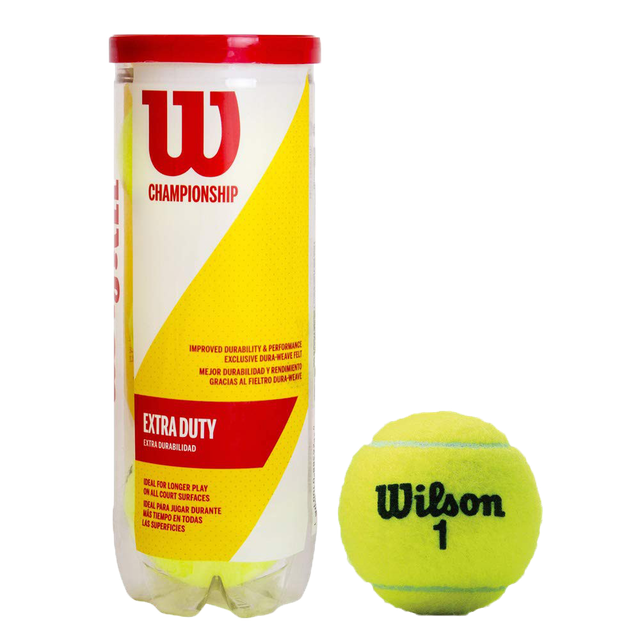 Wilson ลูกเทนนิส Wilson Championship Extra Duty Tennis Ball 1