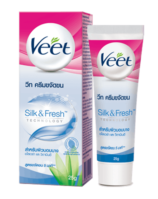 Veet Hair Removal Cream Silk & Fresh 1