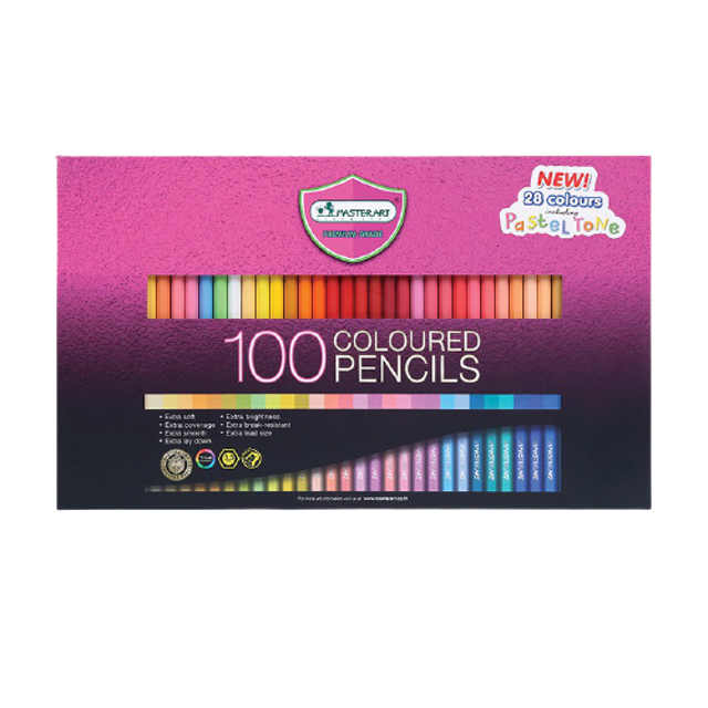 Master Art ของขวัญวันเกิด เพื่อนผู้หญิง สีไม้ ดินสอสีไม้ 100 สี รุ่นใหม่ 1