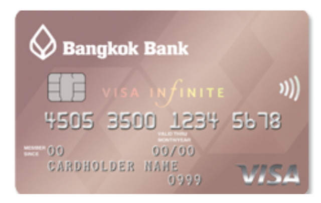 Bangkok Bank บัตรเครดิตกรุงเทพ - บัตรอินฟินิท 1