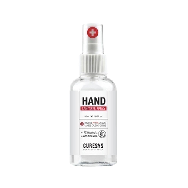 Curesys สเปรย์แอลกอฮอล์ Hand Sanitizer Spray 1