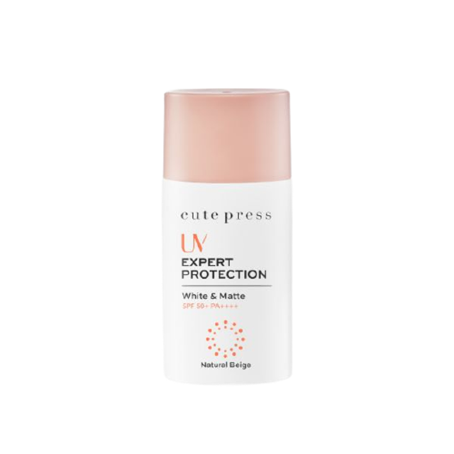 Cute Press ครีมกันแดดผสมรองพื้น UV Expert Protection White & Matte Sunscreen 1