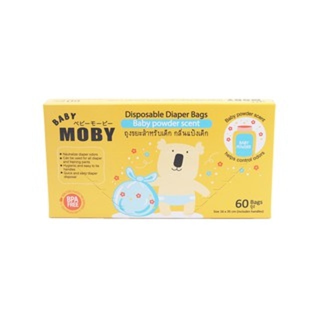MOBY ถุงขยะ MOBY กลิ่นแป้งเด็ก 1
