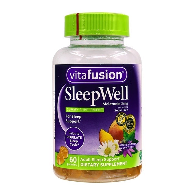 Vitafusion เมลาโทนินแบบเยลลี่ : SleepWell Melatonin Sleep Gummy 1
