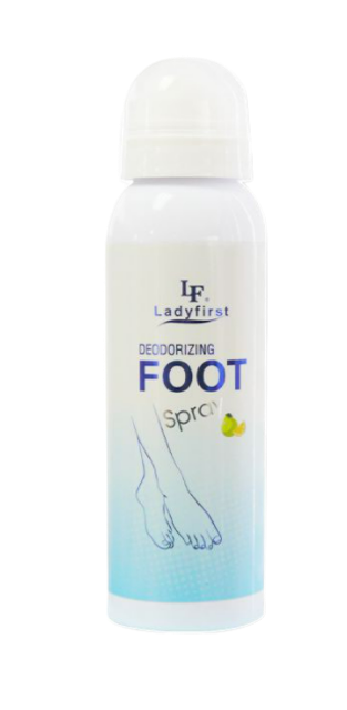 Ladyfirst ผลิตภัณฑ์กำจัดกลิ่นเท้า Deodorizing Foot Spray 1