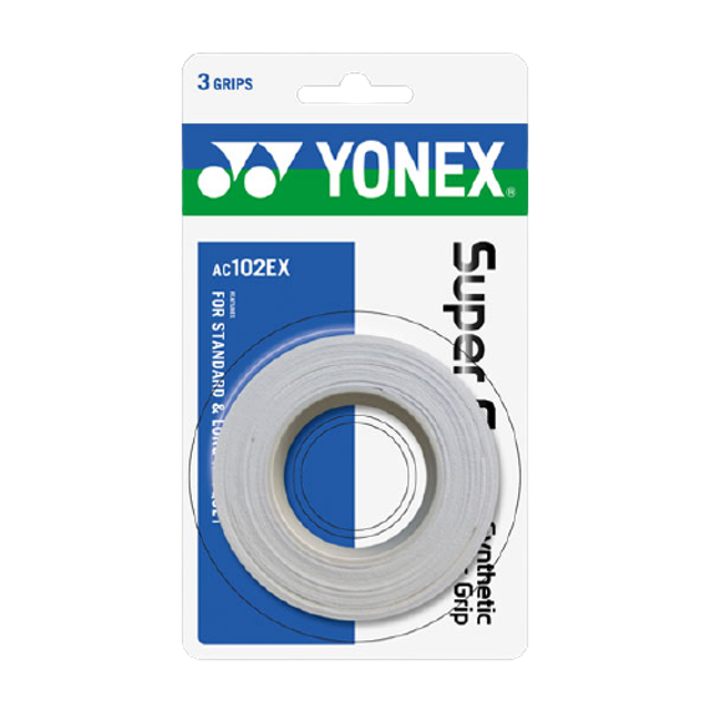 YONEX กริปพันด้ามไม้แบด AC102EX Super Grip (3 wraps) 1