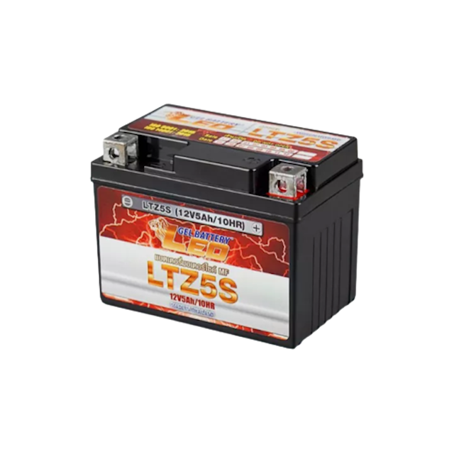 แบตเตอรี่รถมอเตอร์ไซค์ Leo รุ่น LTZ5S