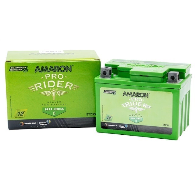 แบตเตอรี่รถมอเตอร์ไซค์ AMARON รุ่น ETZ5S