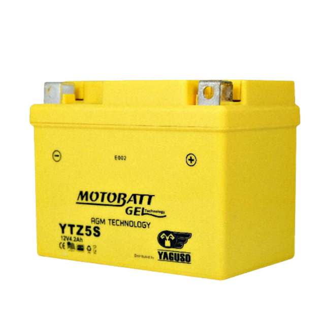 แบตเตอรี่รถมอเตอร์ไซค์ Motobatt รุ่น GEL YTZ5S